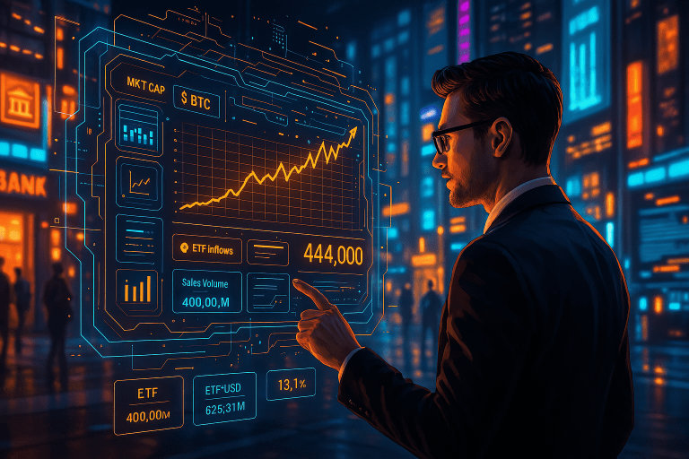 Bitcoin to $444K? Why Lower Volatility May Lead to Bigger Returns in 2025